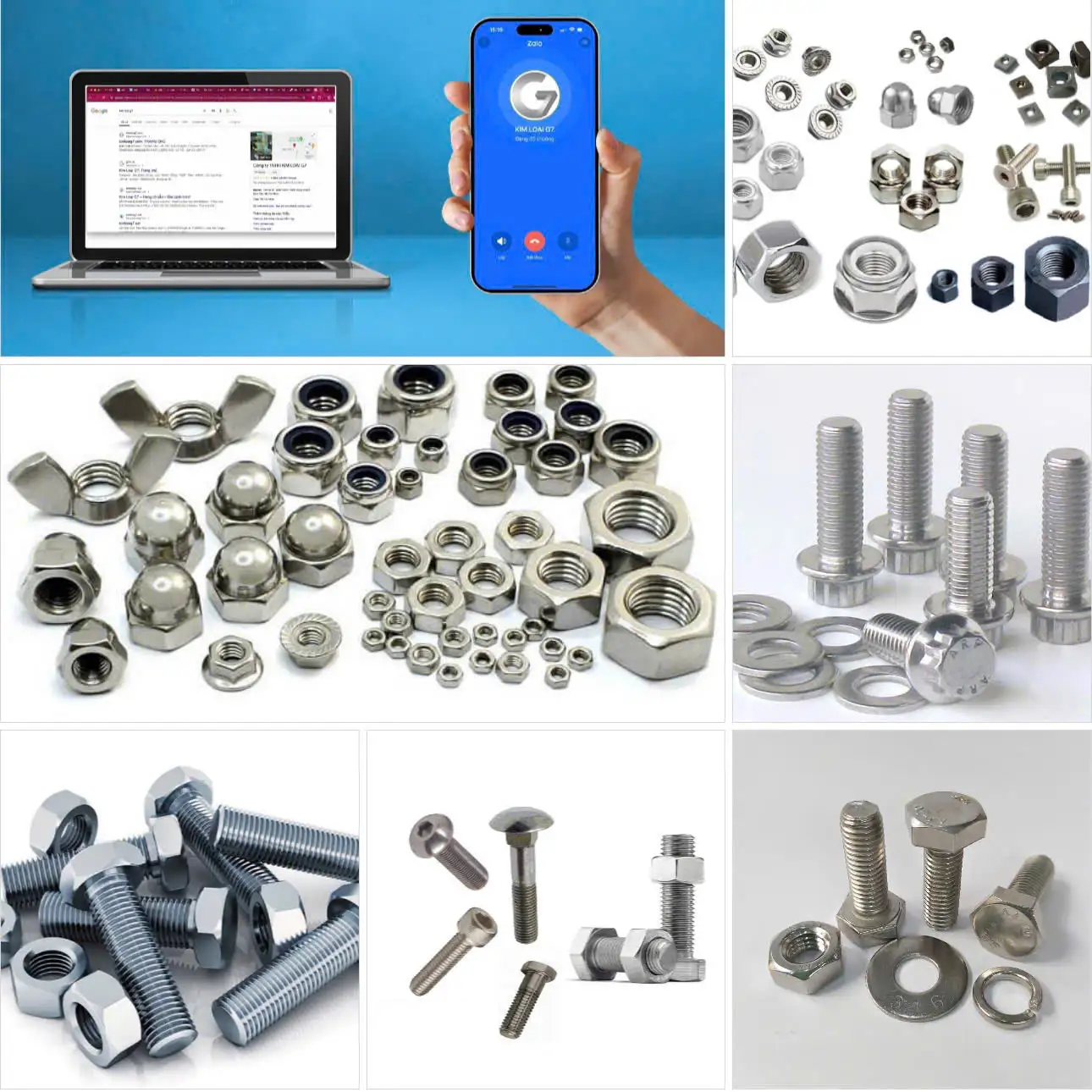 Bulong ren ngoài inox 201 – bán lẻ, inox giá rẻ