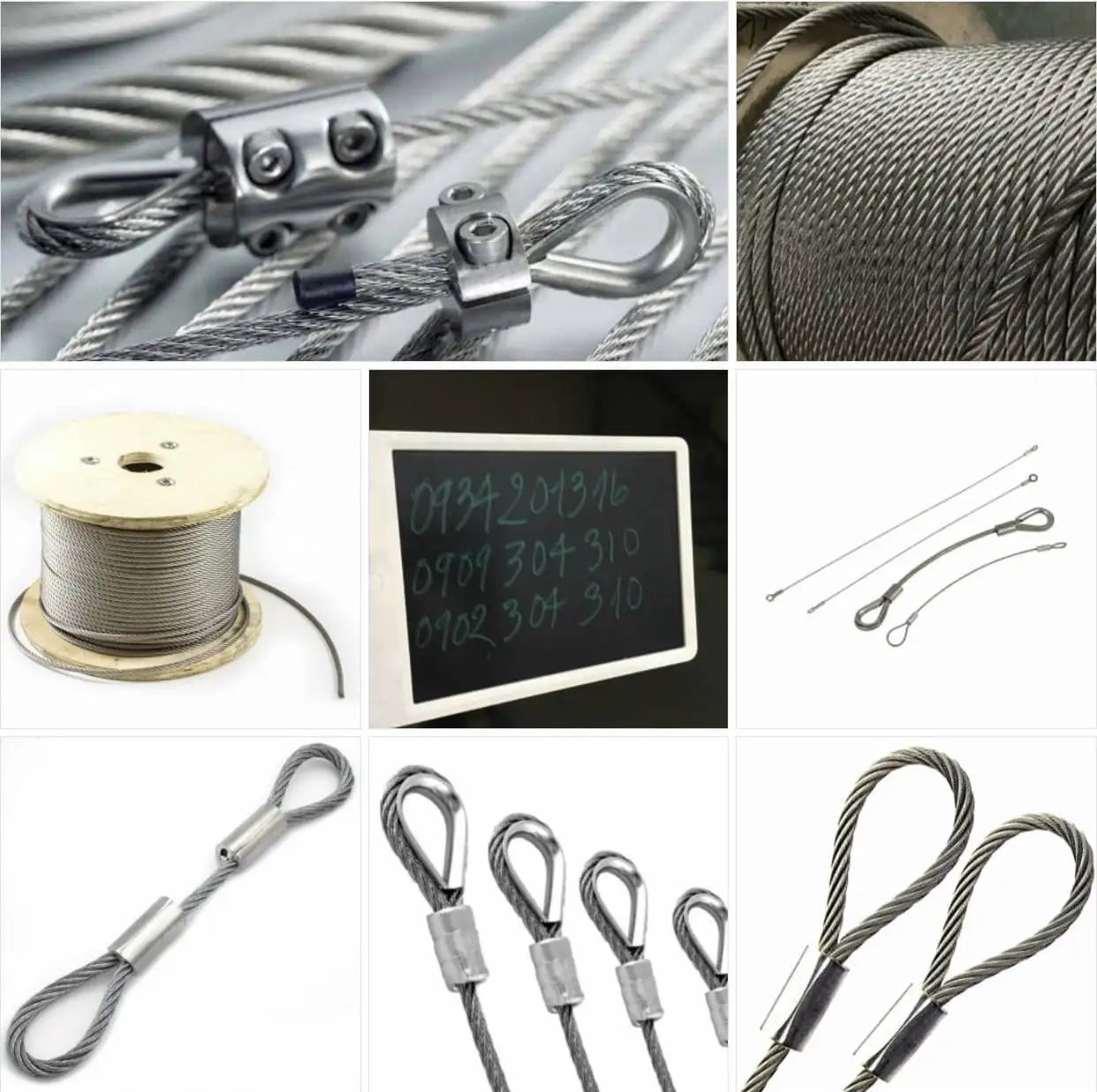 Dây cáp inox 316 – bán lẻ, chống ăn mòn tuyệt đối