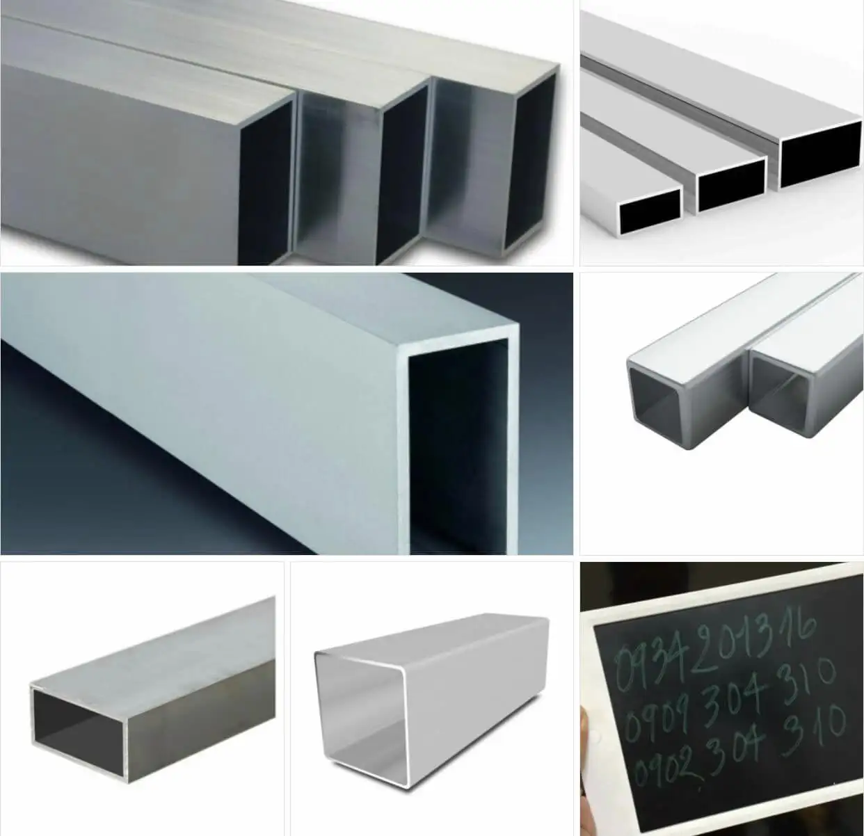 Bán lẻ hộp chữ nhật inox 304 – bền chắc, inox chất lượng cao