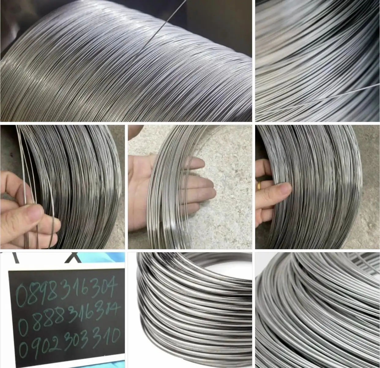 Bán lẻ dây inox 304 – chất lượng cao, bền chắc