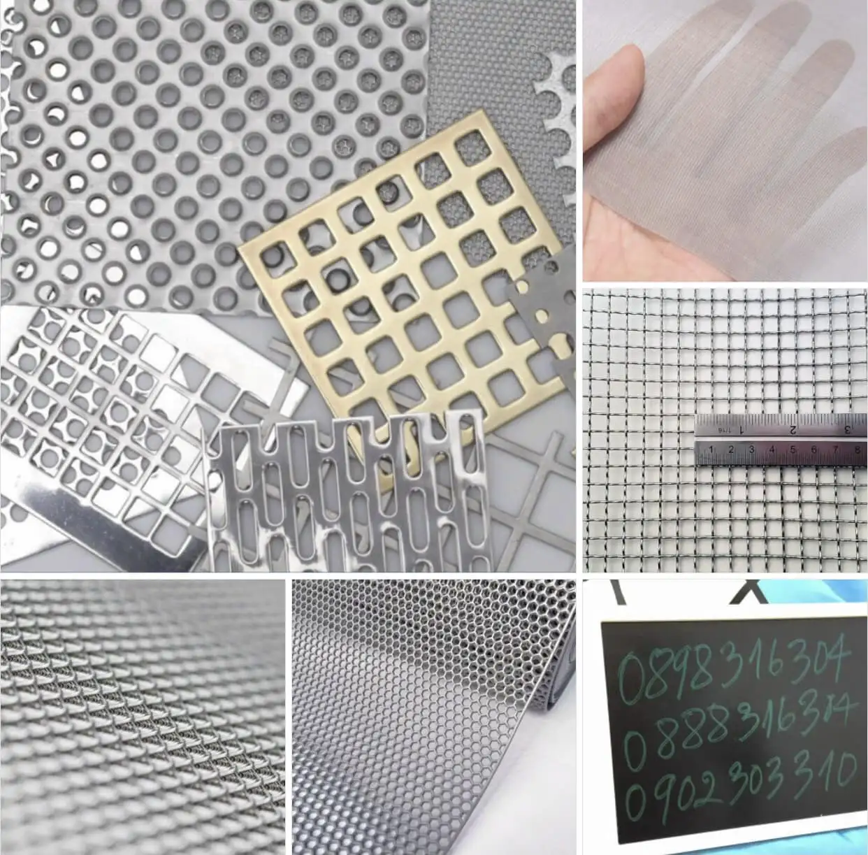 Bán lẻ lưới inox 316 – mắt cáo, chống ăn mòn