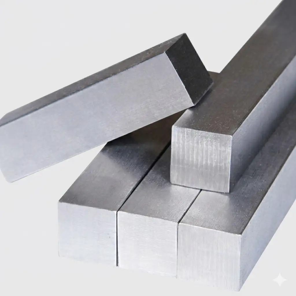 Thanh vuông titan công nghiệp – Gia công theo bản vẽ