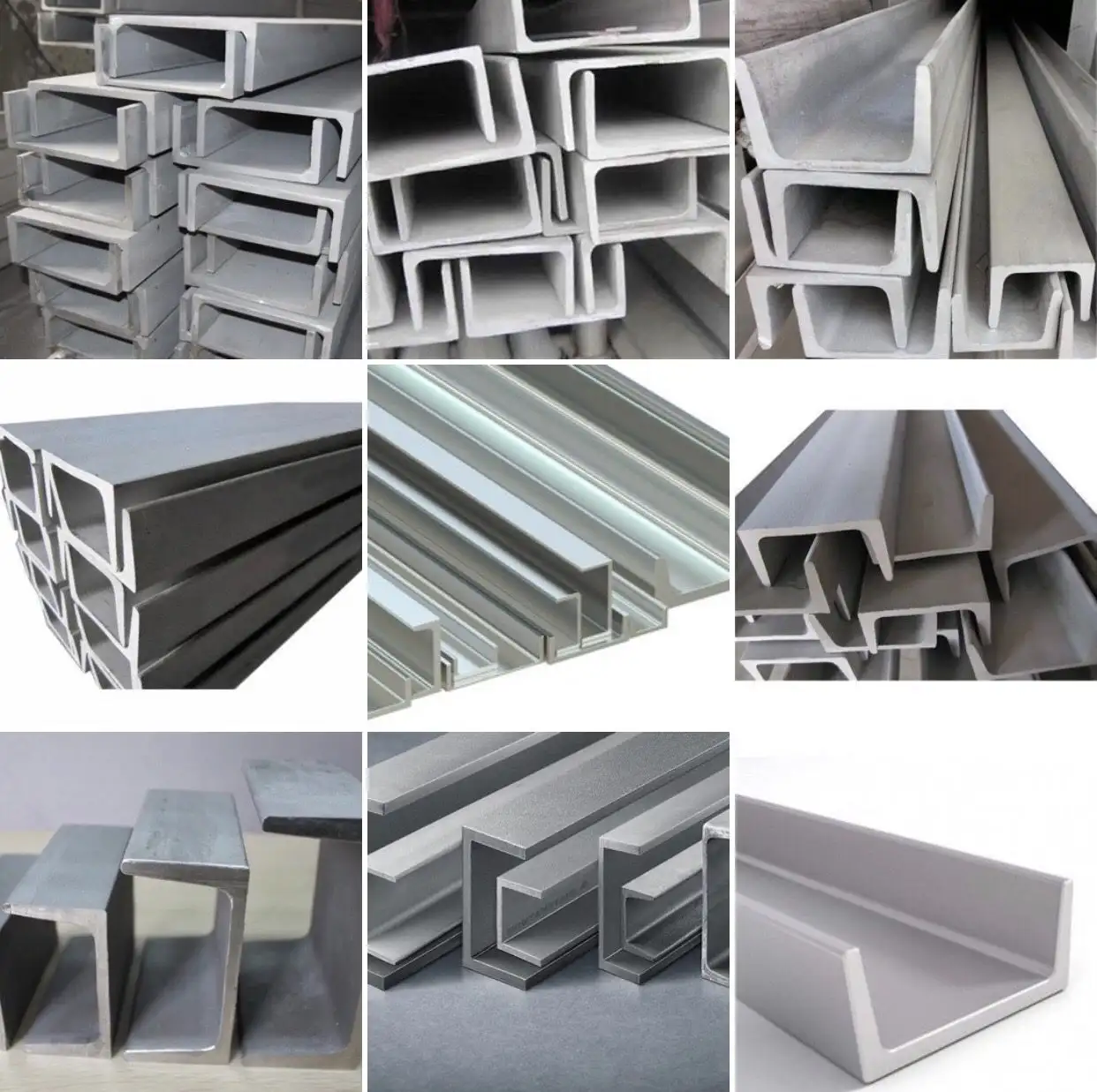 Bán lẻ thanh U inox đúc 304 – chất lượng cao, bền chắc