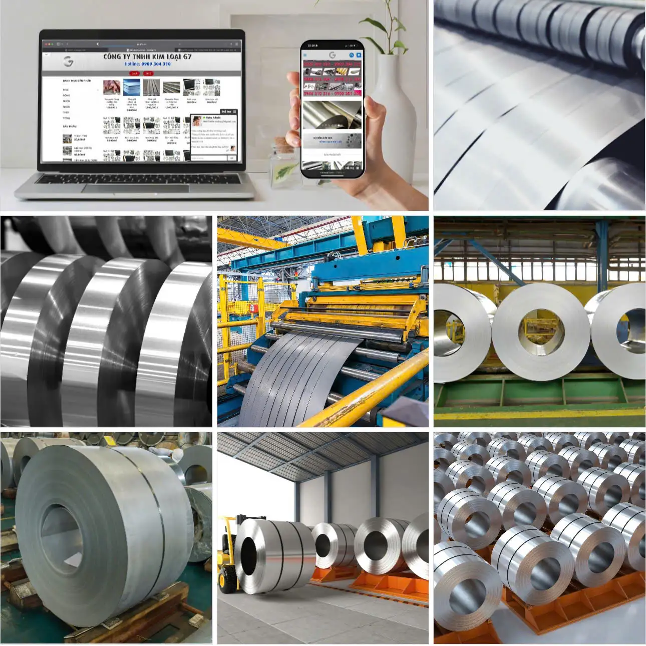 Cuộn inox 8.0mm – Cuộn inox dày, chịu lực