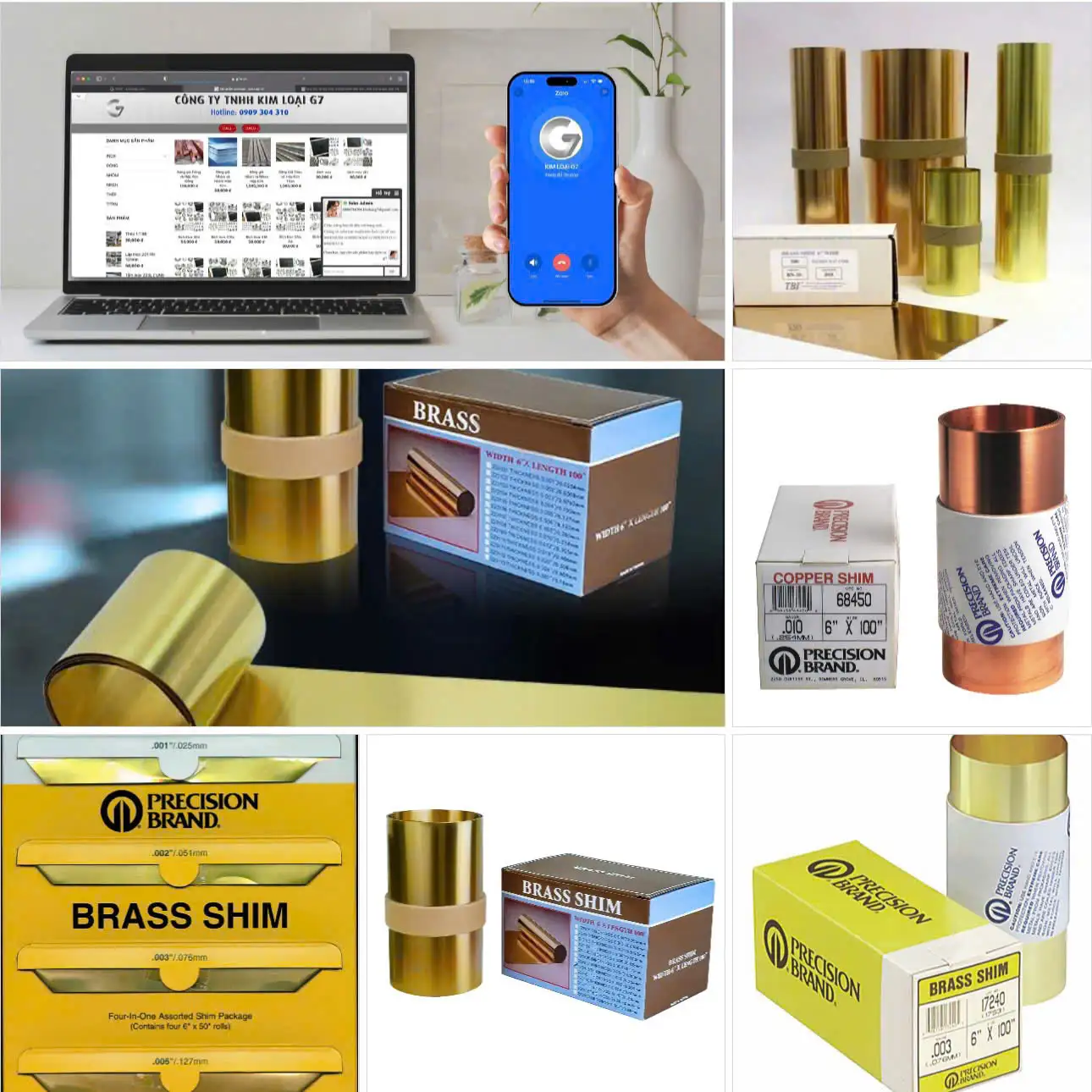 Shim Chêm Đồng Kỹ Thuật