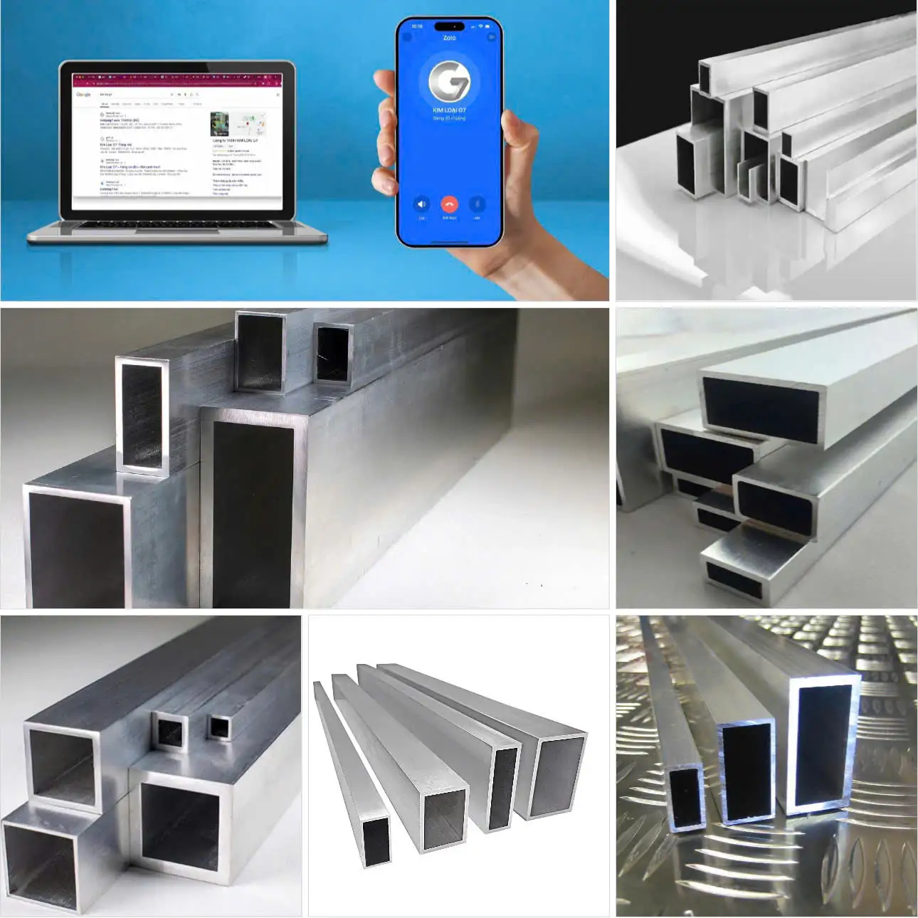 Nhôm Hộp Đùn Ép