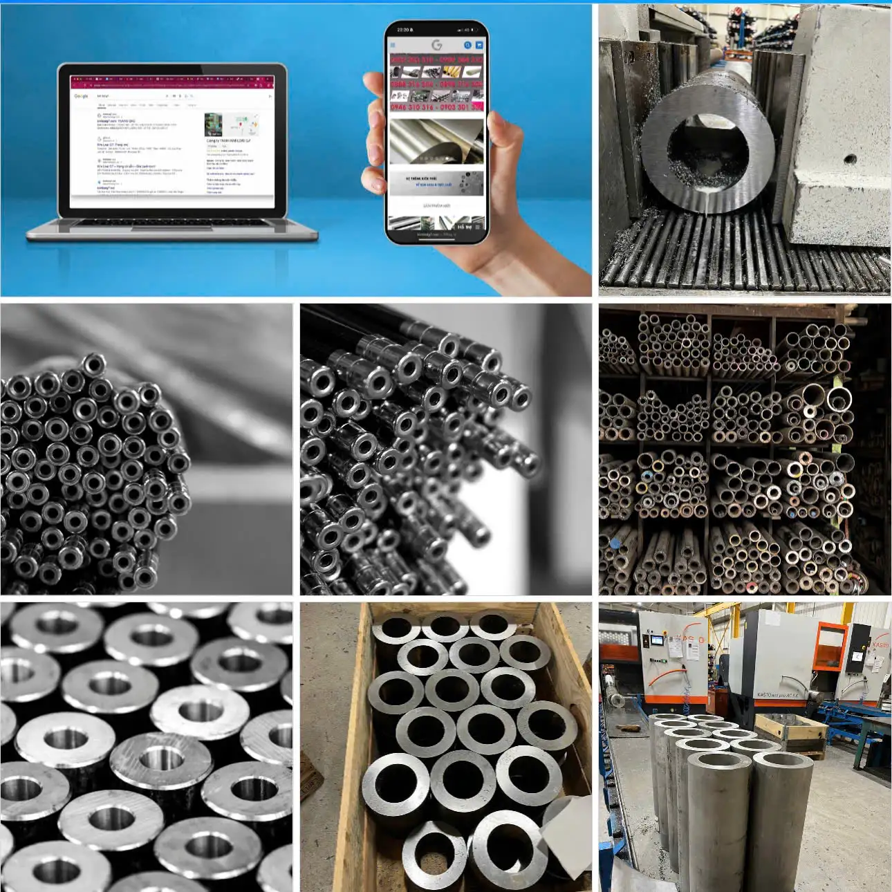 Ống inox phi 323.9mm – DN300 – Ống siêu lớn