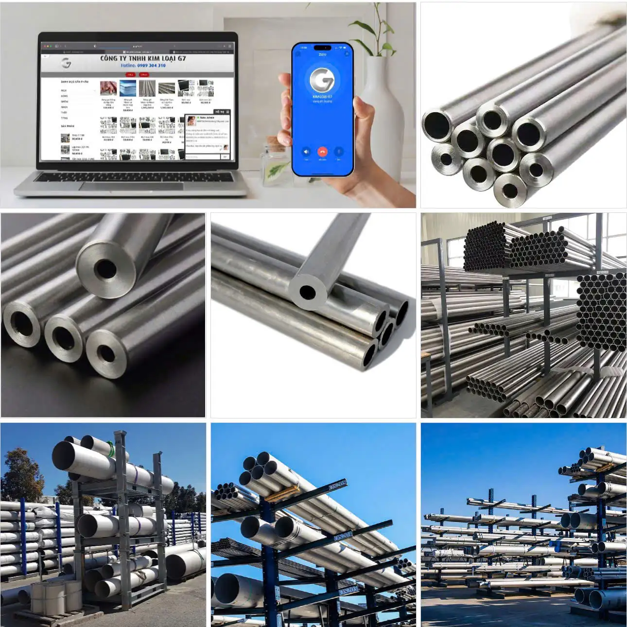 Titanium heat exchanger tube – Grade 2