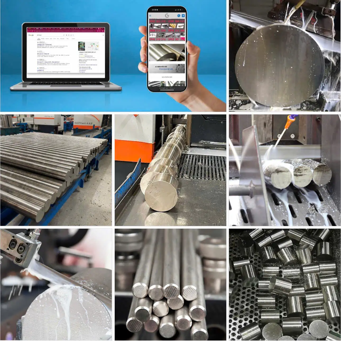 Láp inox phi 18mm – Inox tròn đặc công nghiệp